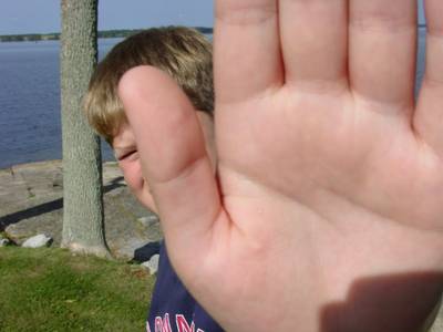 Granma and Granpa 2003 At the River 007